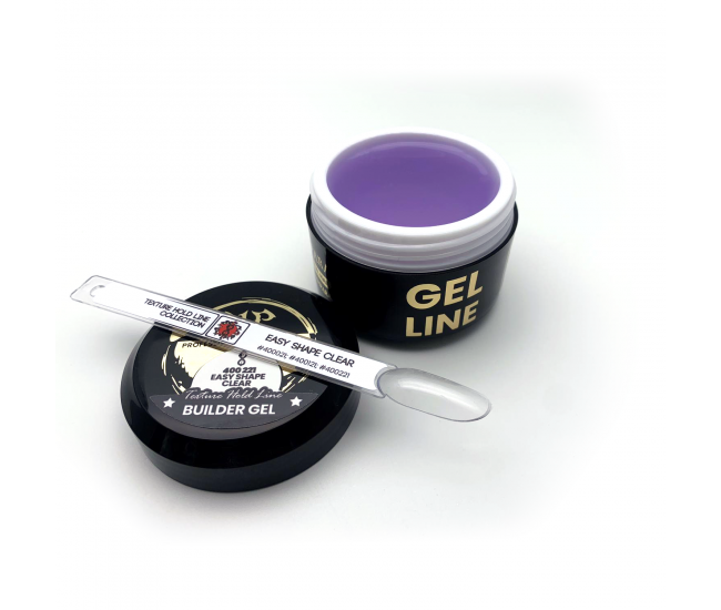 TEXTURE HOLD LINE BUILDER GEL - EASY SHAPE CLEAR 5ml